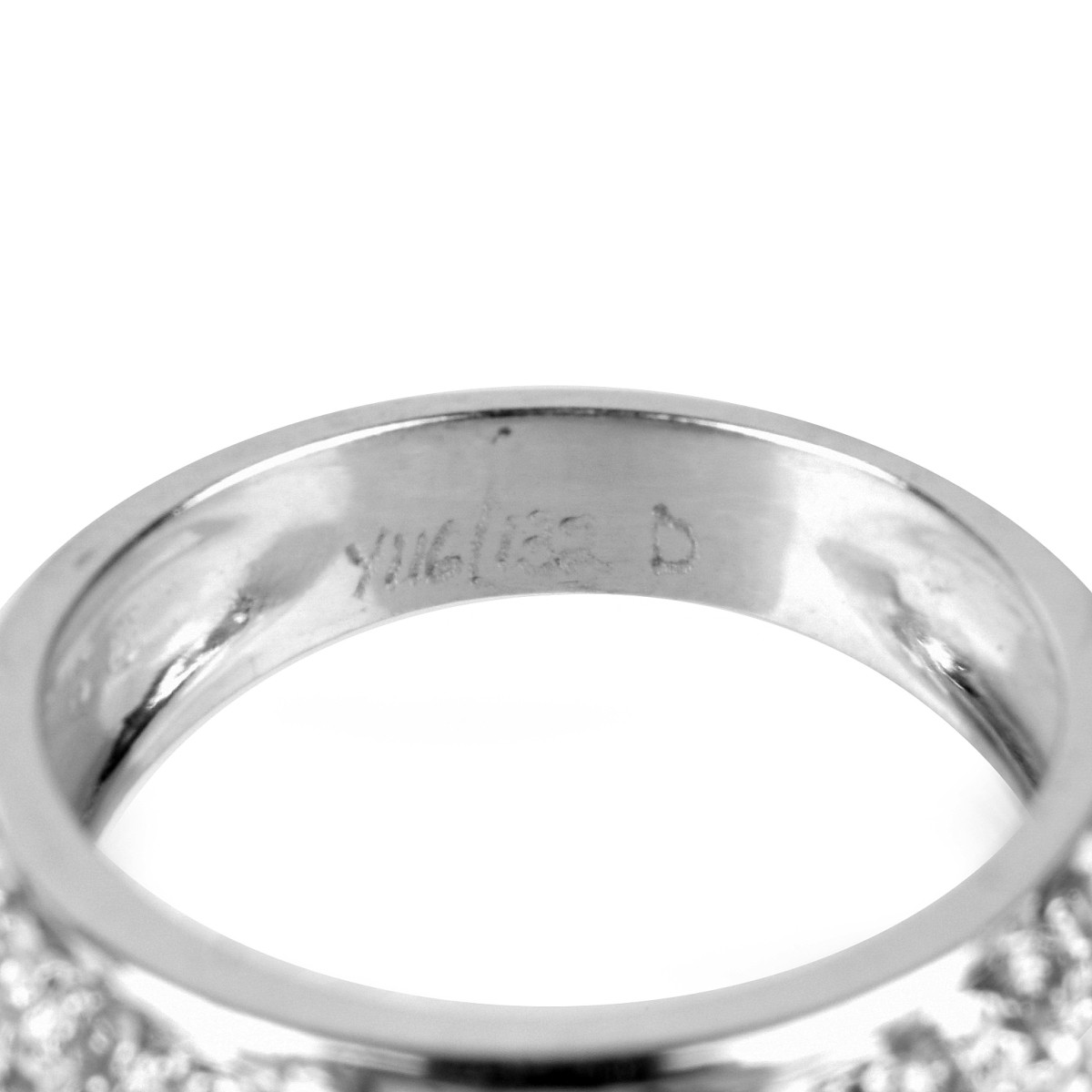 Diamond and 18K Ring