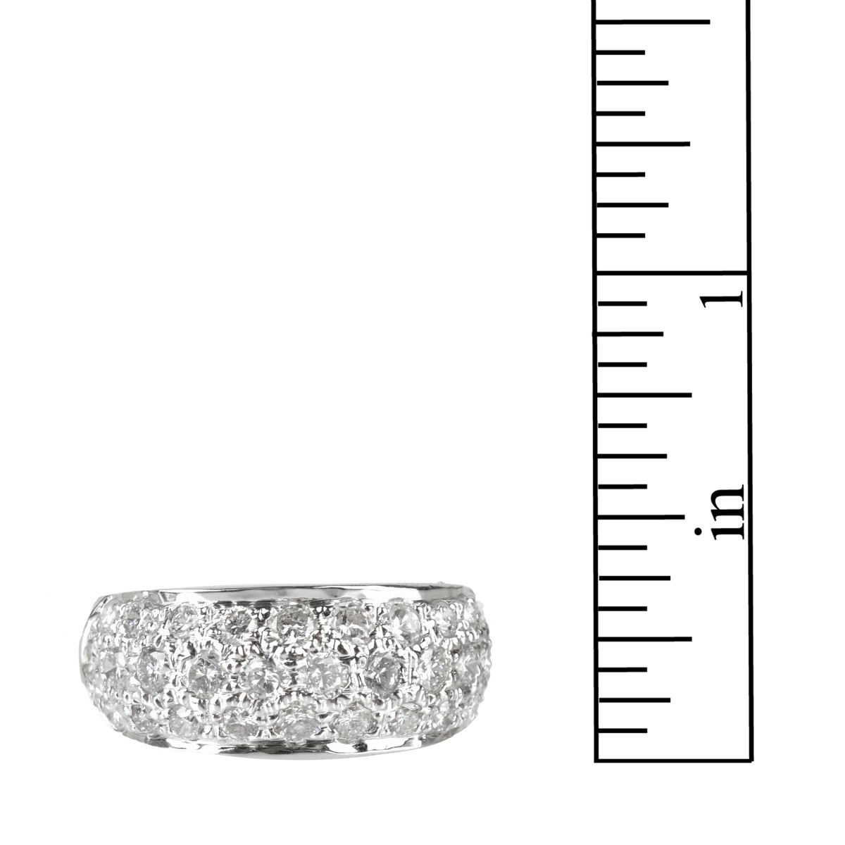 Diamond and 18K Ring
