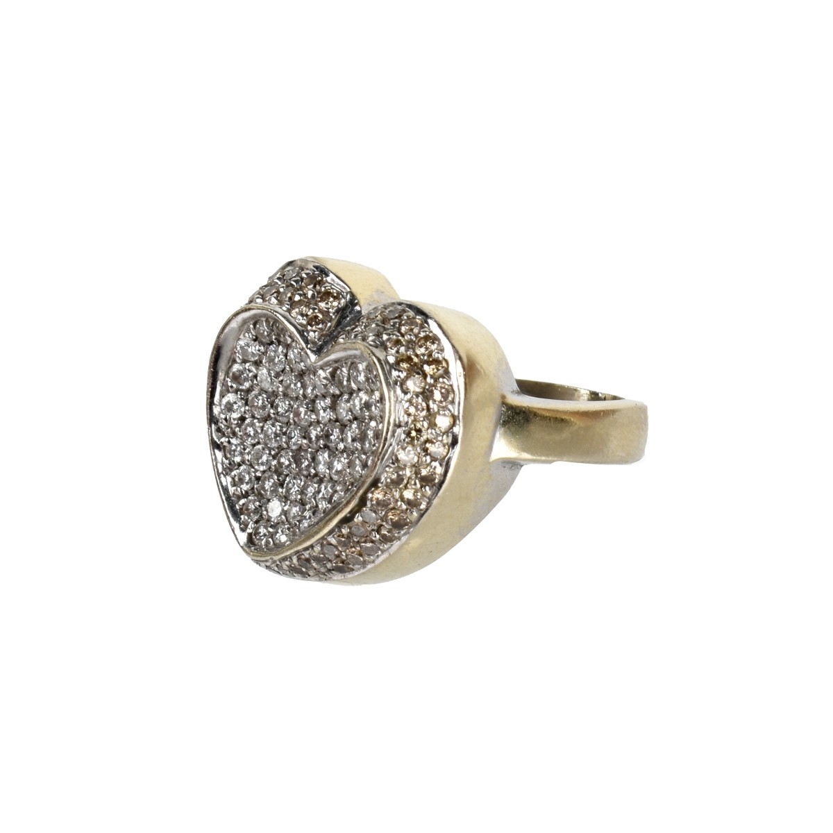 Diamond and 18K Ring.