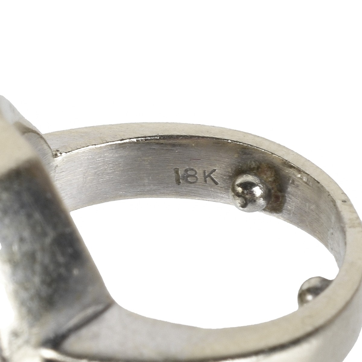 Diamond and 18K Ring.