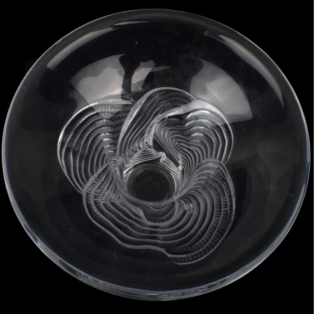 Lalique "Sertella" Crystal Vase