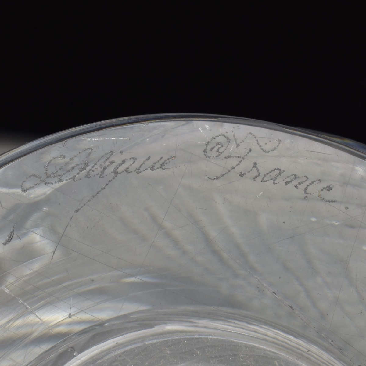 Lalique "Sertella" Crystal Vase