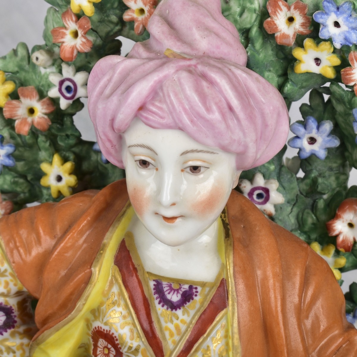 Chelsea Edwardian Figural Candlesticks