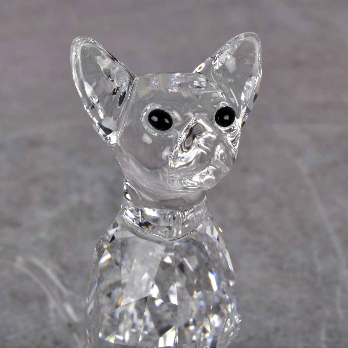 Swarovski Crystal Cat Figurines