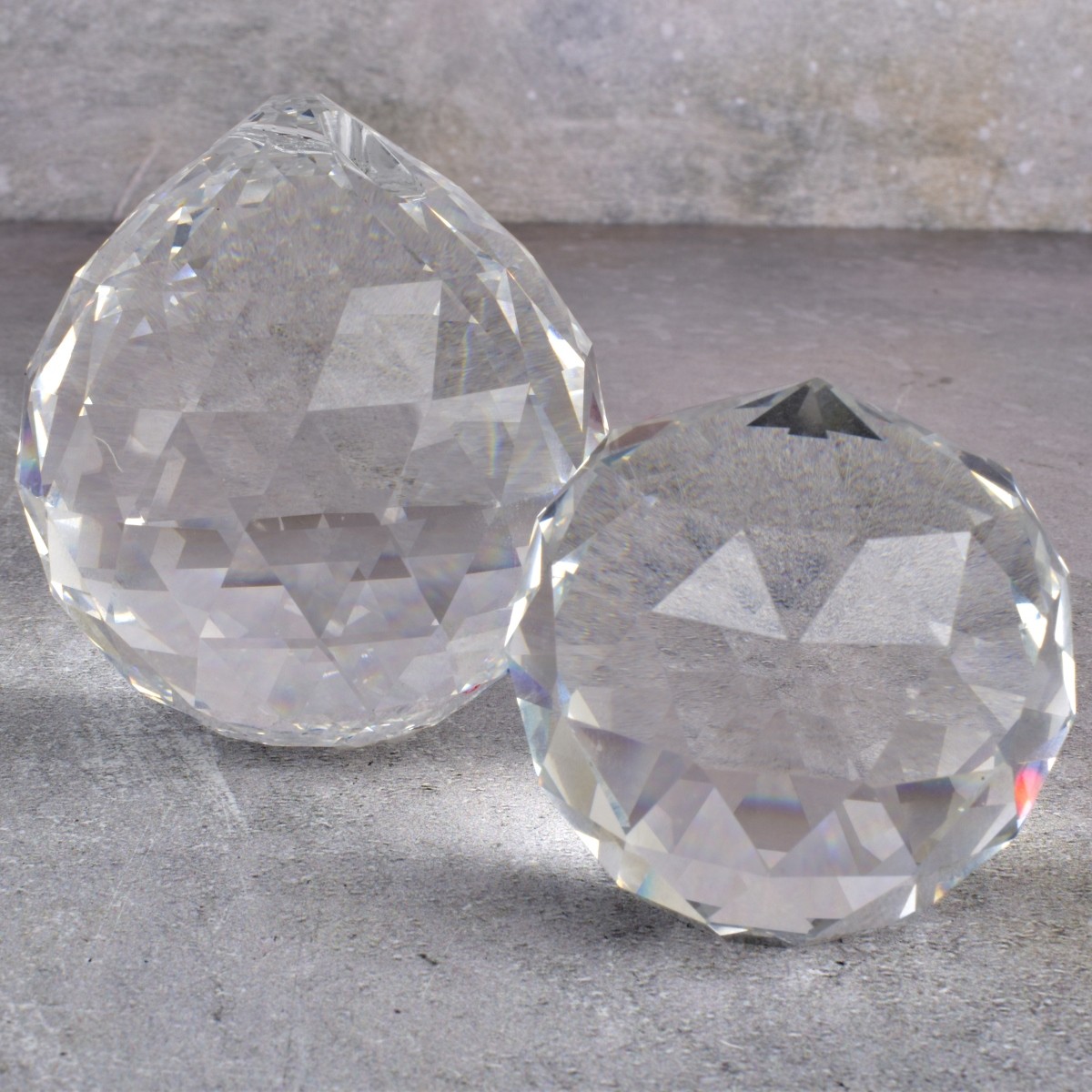 Decorative Clear Crystal Glass Spheres