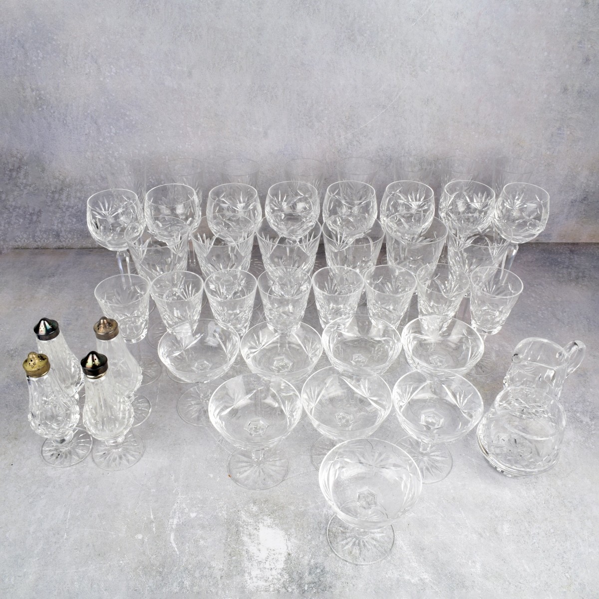 Waterford Crystal "Ashling" Pattern Stemware