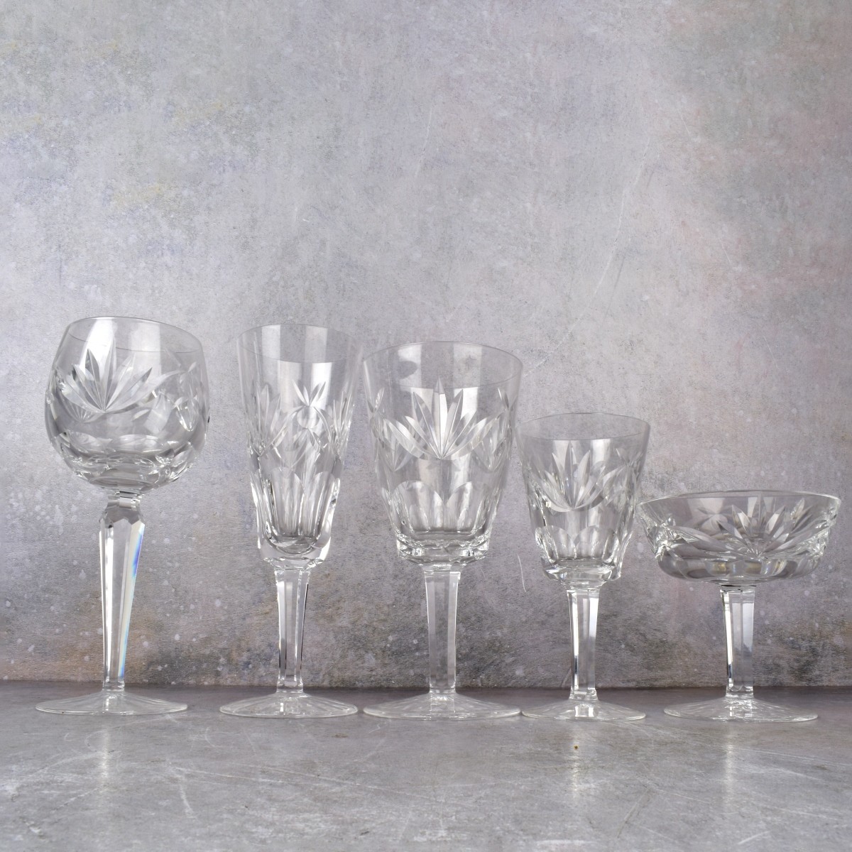 Waterford Crystal "Ashling" Pattern Stemware