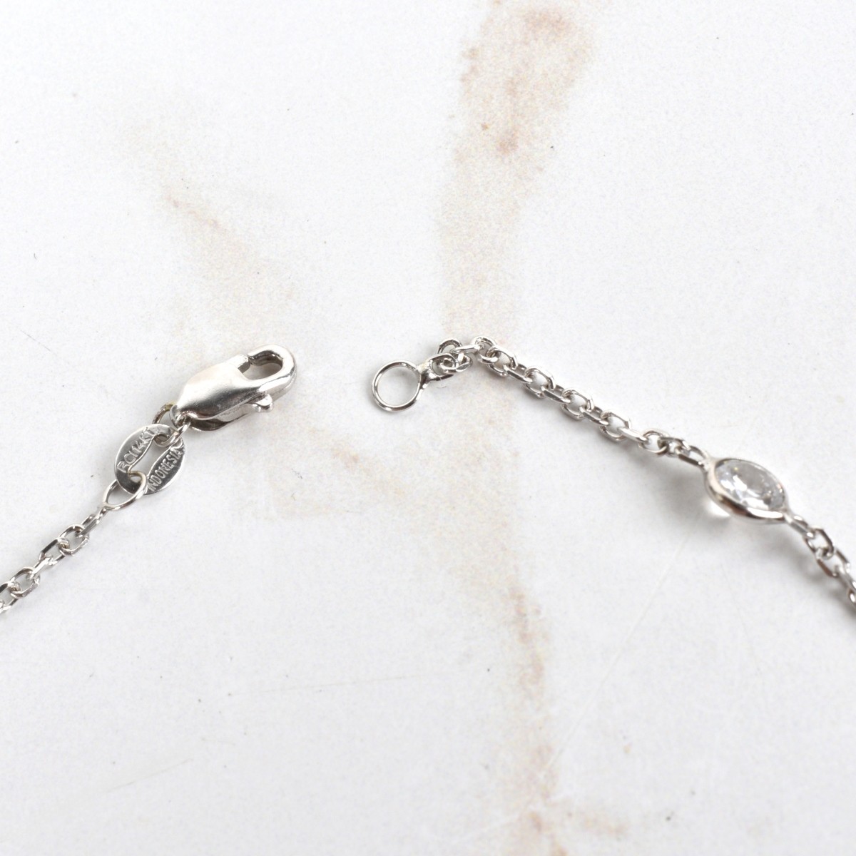 CZ and 14K Necklace