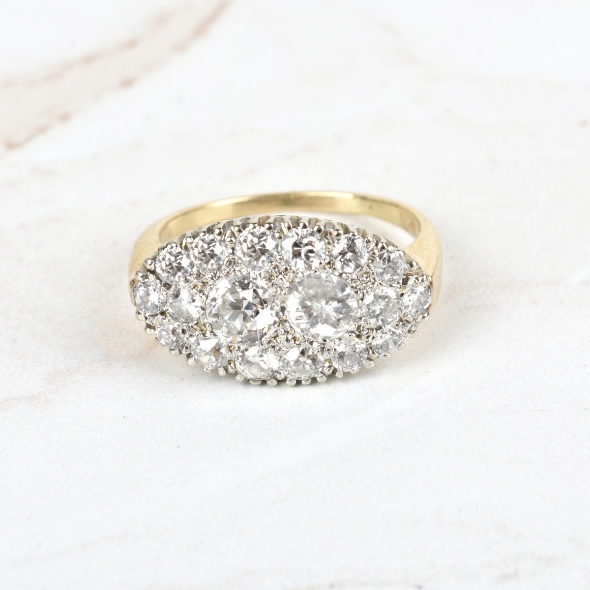 Diamond and 14K Ring
