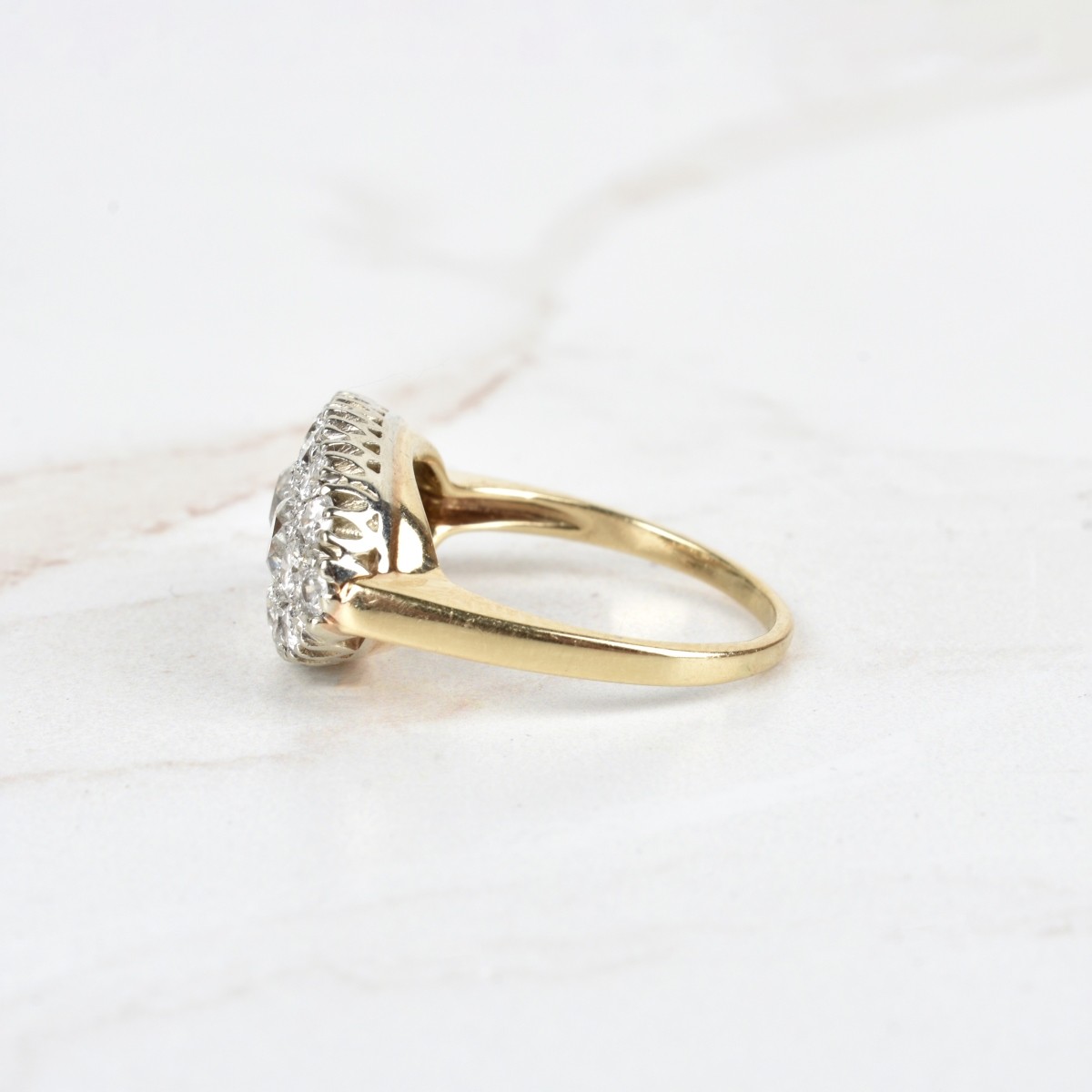 Diamond and 14K Ring