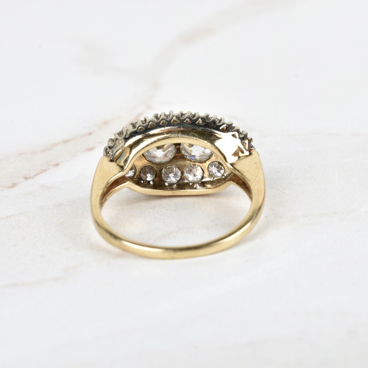 Diamond and 14K Ring