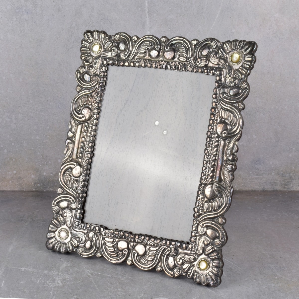 Large Sterling Silver Picture Frame