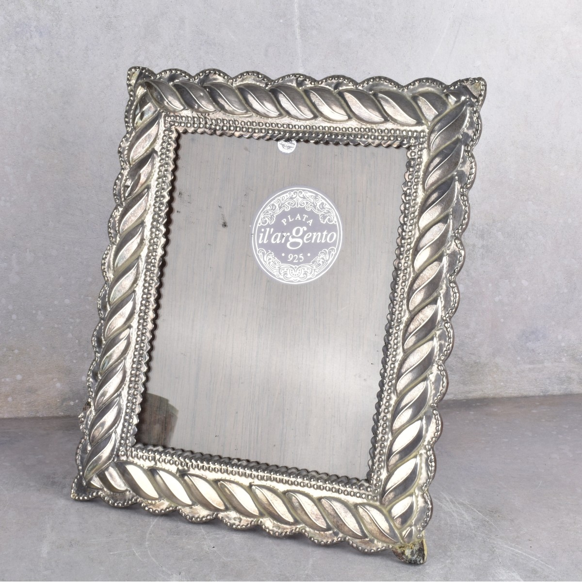 Large Sterling Silver Picture Frame