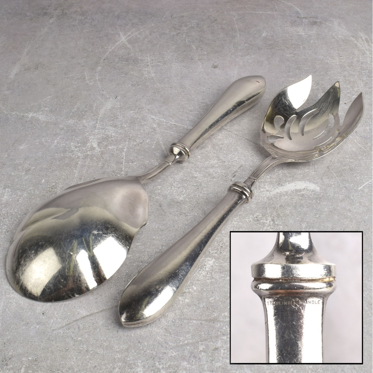 Sterling Silver Handle Serving Pieces