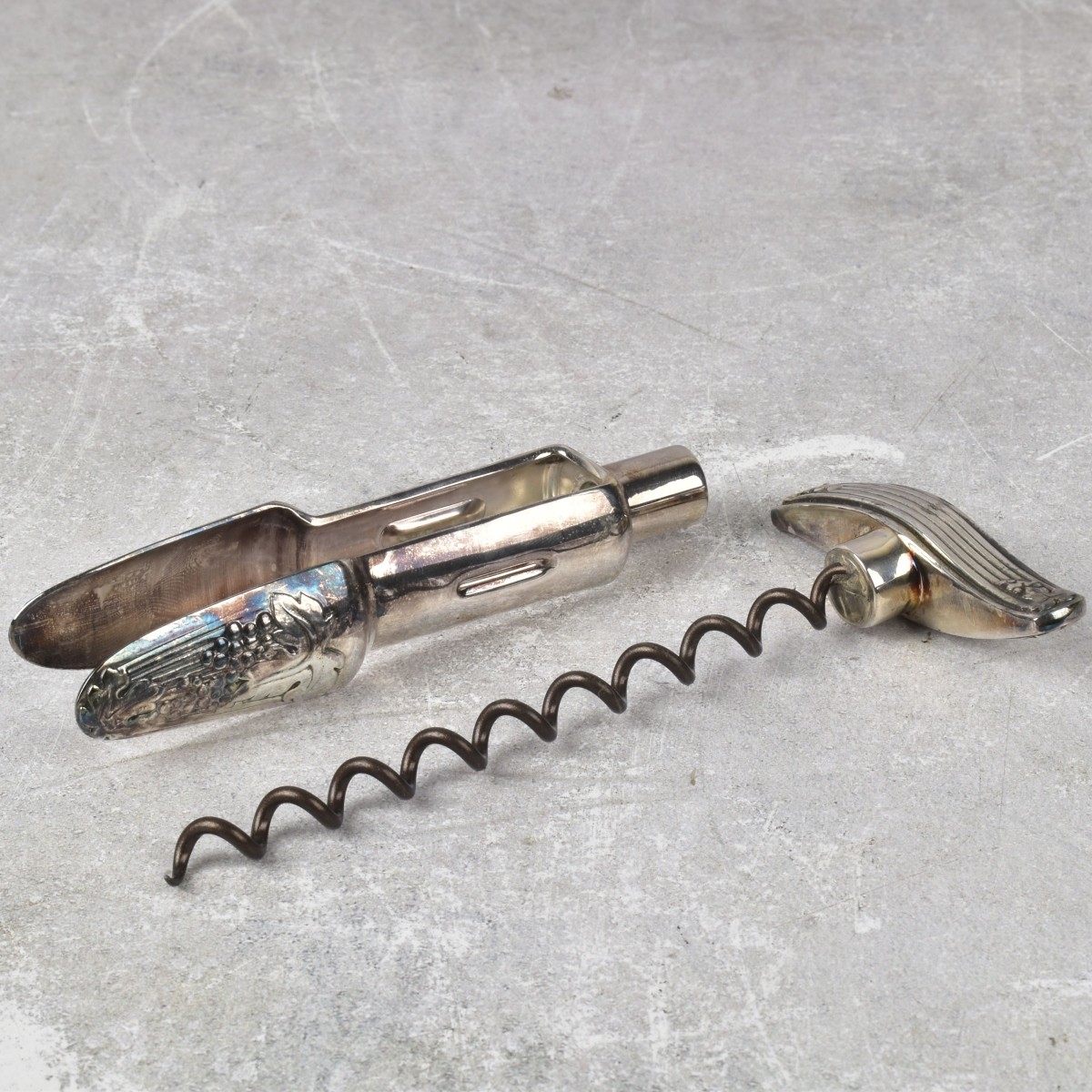Christofle Silver Plated Corkscrew