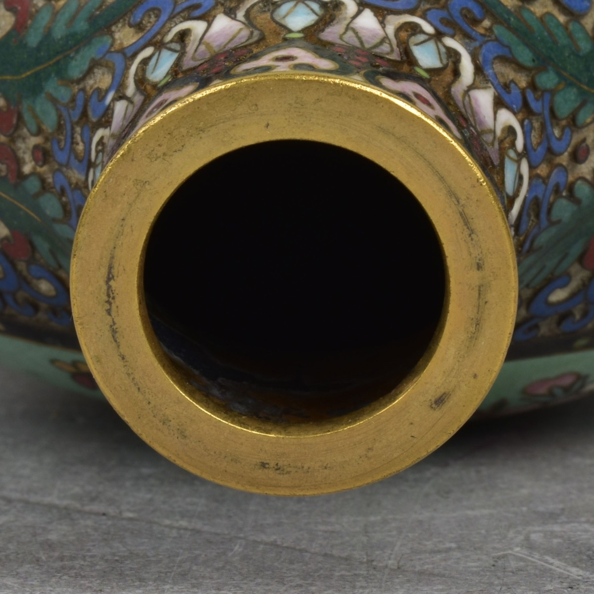Chinese Double Gord Cloisonne Enamel Vases