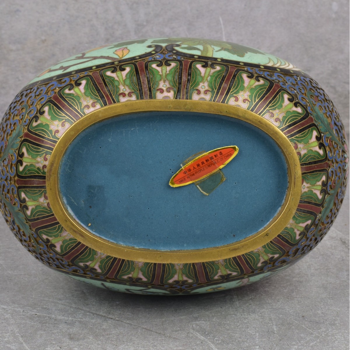 Chinese Double Gord Cloisonne Enamel Vases