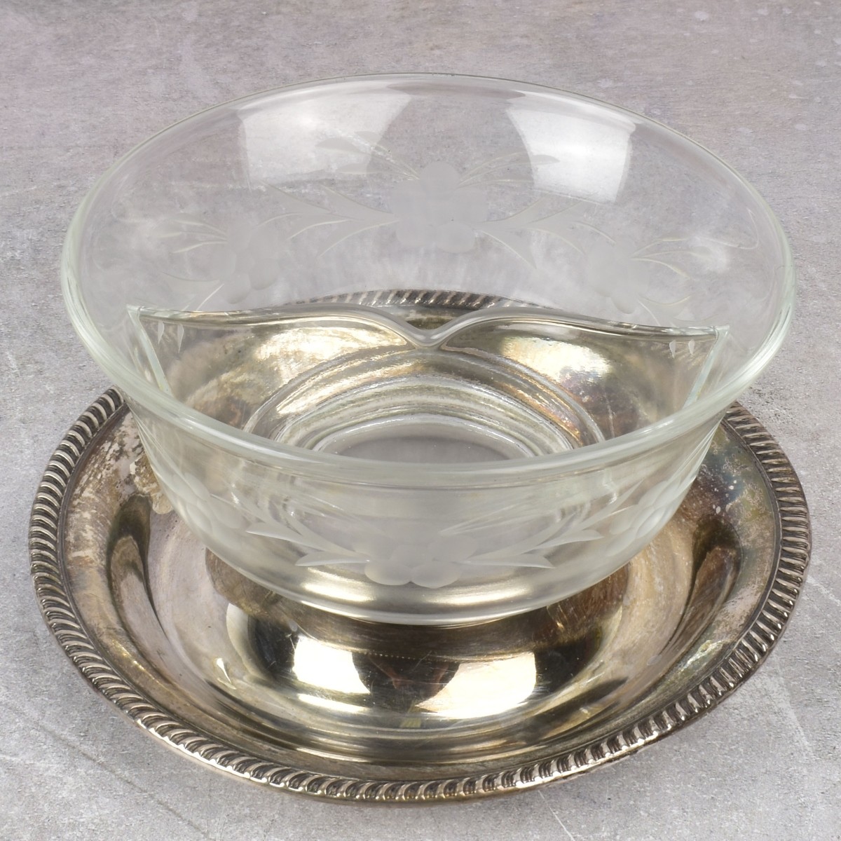 Vintage Sterling Silver Divided Bowls
