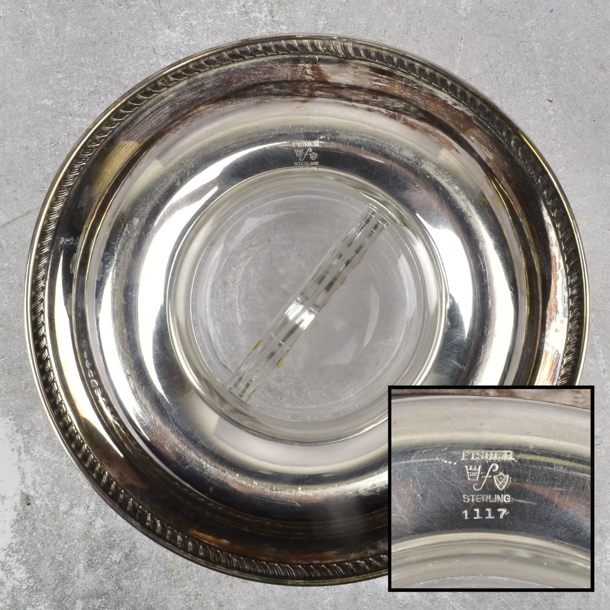 Vintage Sterling Silver Divided Bowls