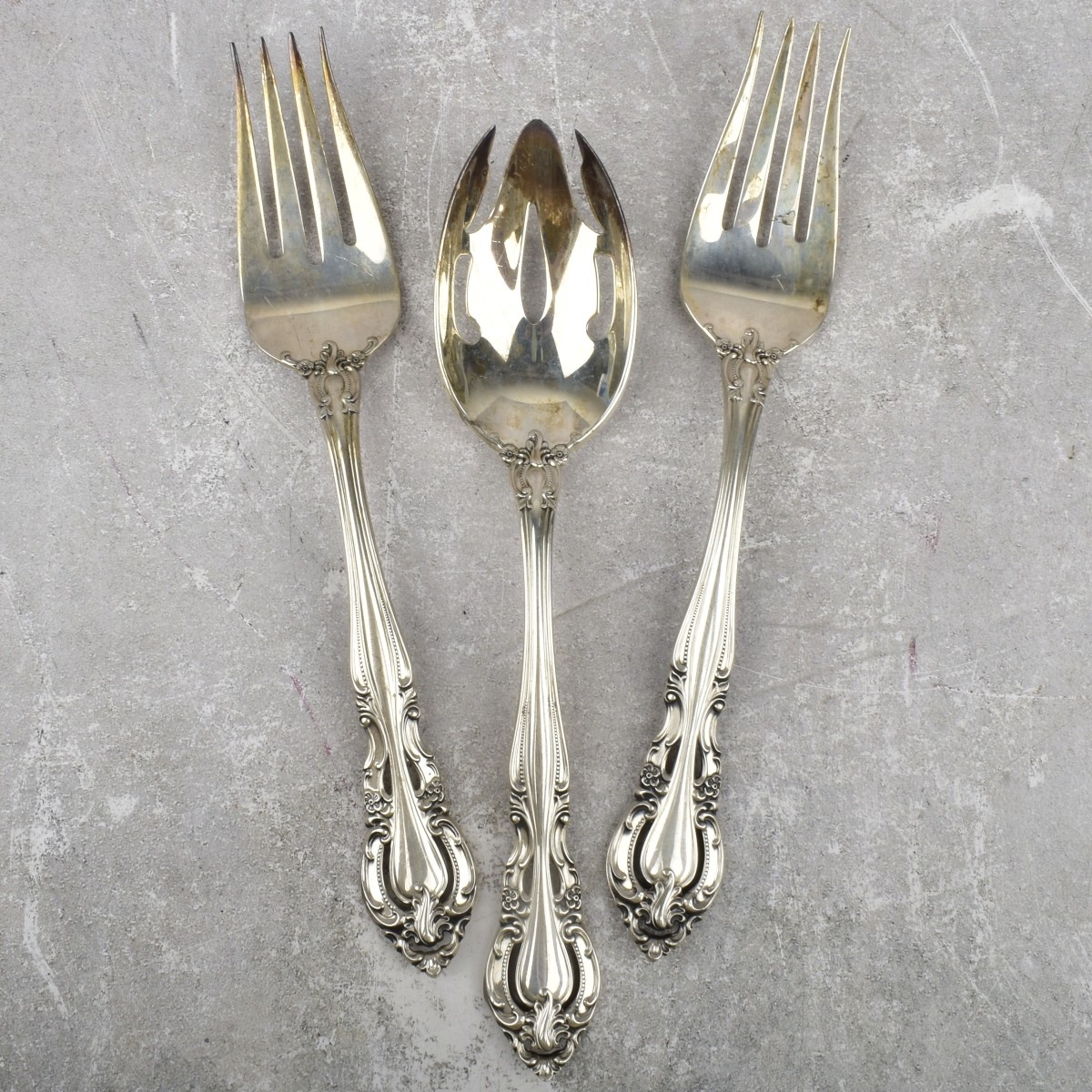Gorham "La Scala" Sterling Silver Serving Pieces