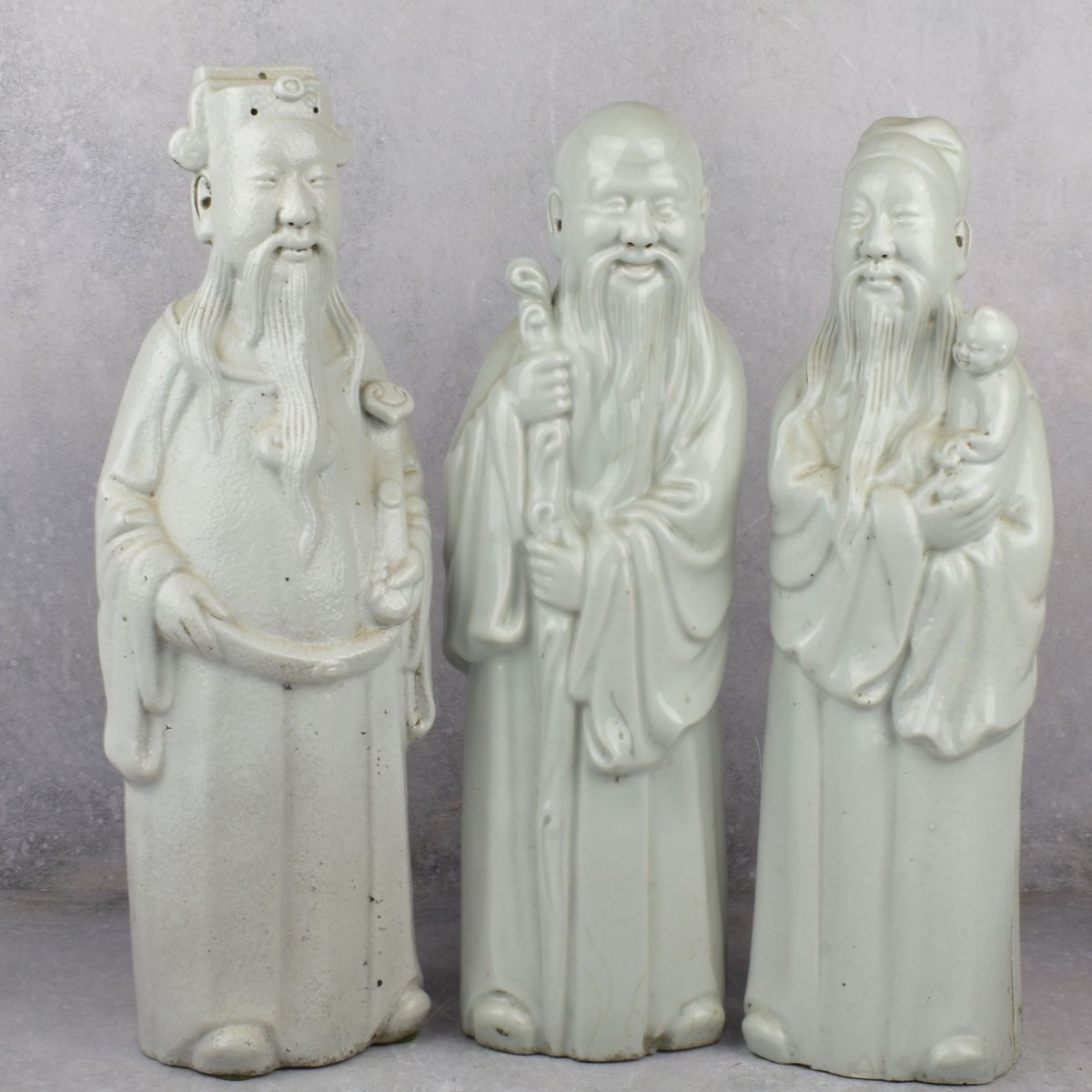 Vintage Chinese Scholar Figures