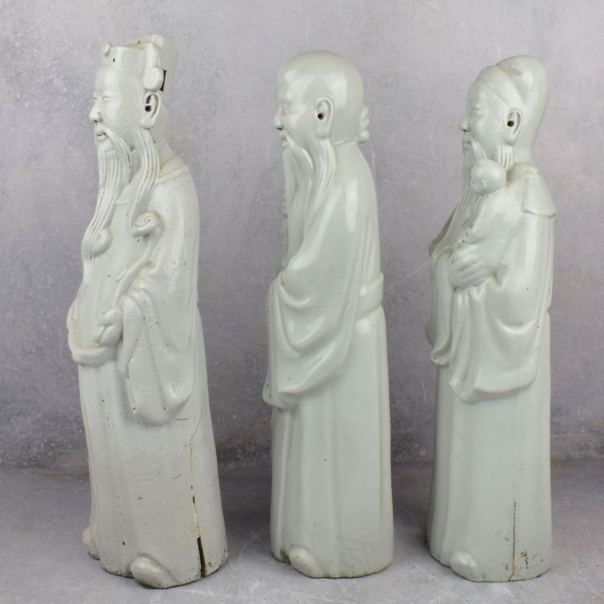 Vintage Chinese Scholar Figures