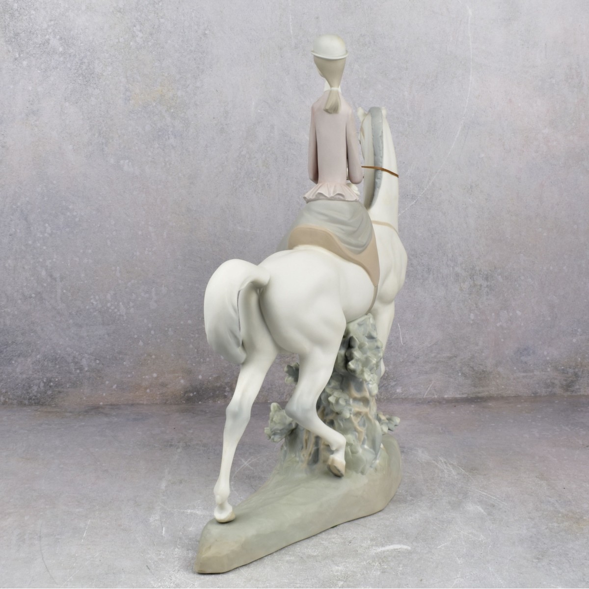 Lladro Bisque Figure of an Elegant Woman