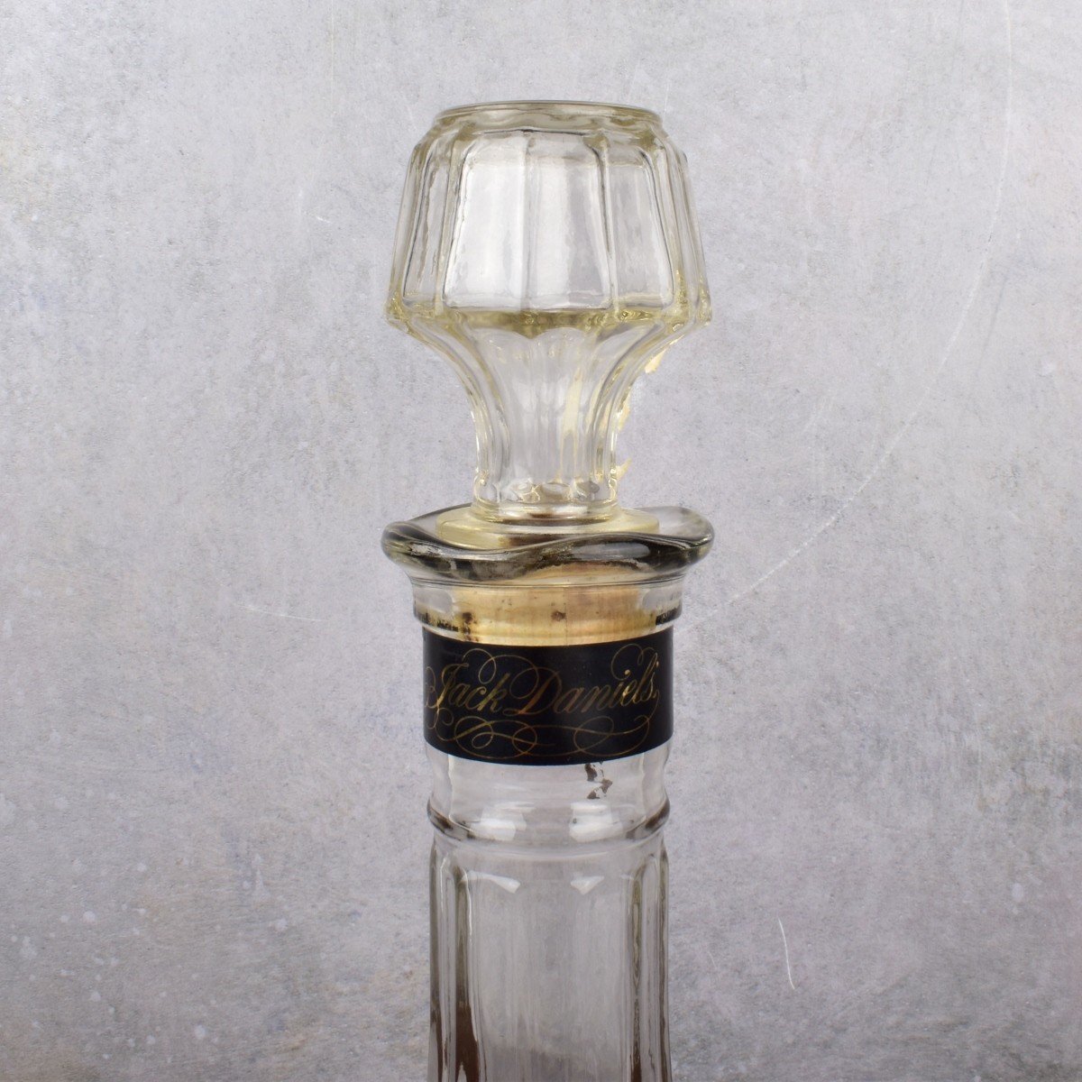 Vintage Engraved Jack Daniels "Silver Coronet"