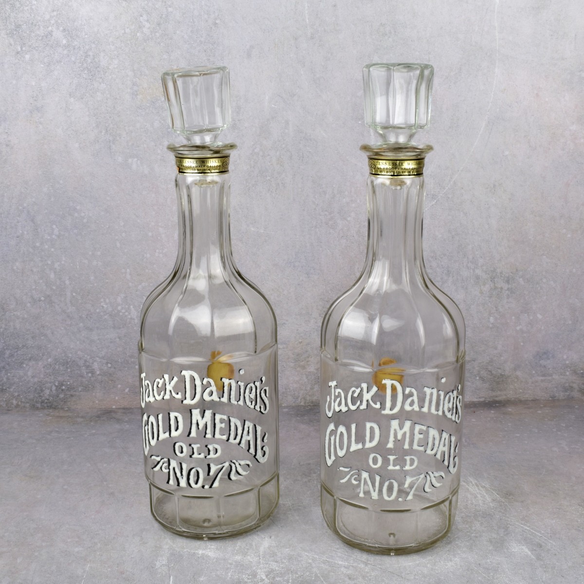 Vintage Jack Daniels Gold Medal Bottles