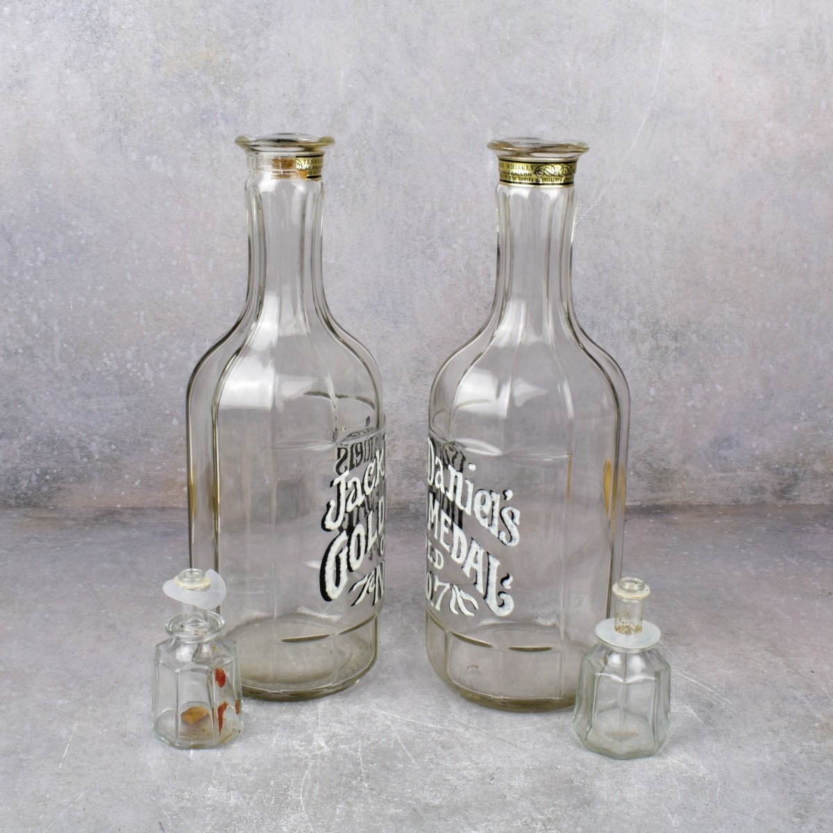 Vintage Jack Daniels Gold Medal Bottles