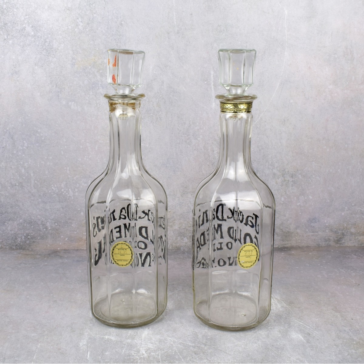 Vintage Jack Daniels Gold Medal Bottles