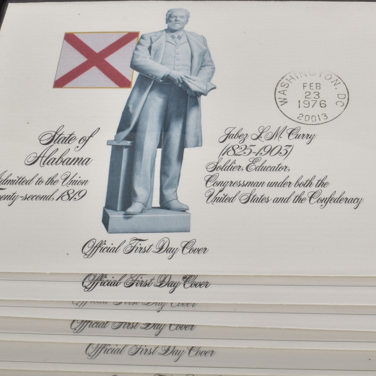 The Flags Of The Fifty States First Day Covers