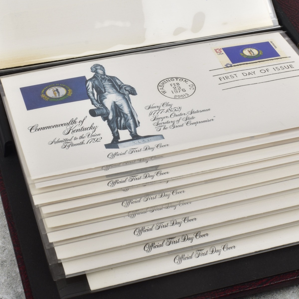 The Flags Of The Fifty States First Day Covers