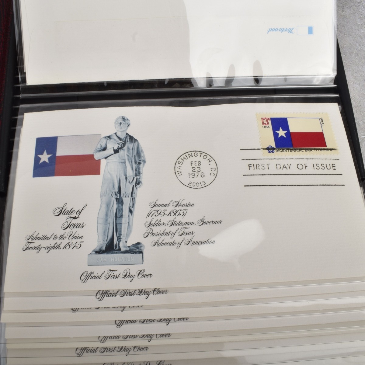 The Flags Of The Fifty States First Day Covers