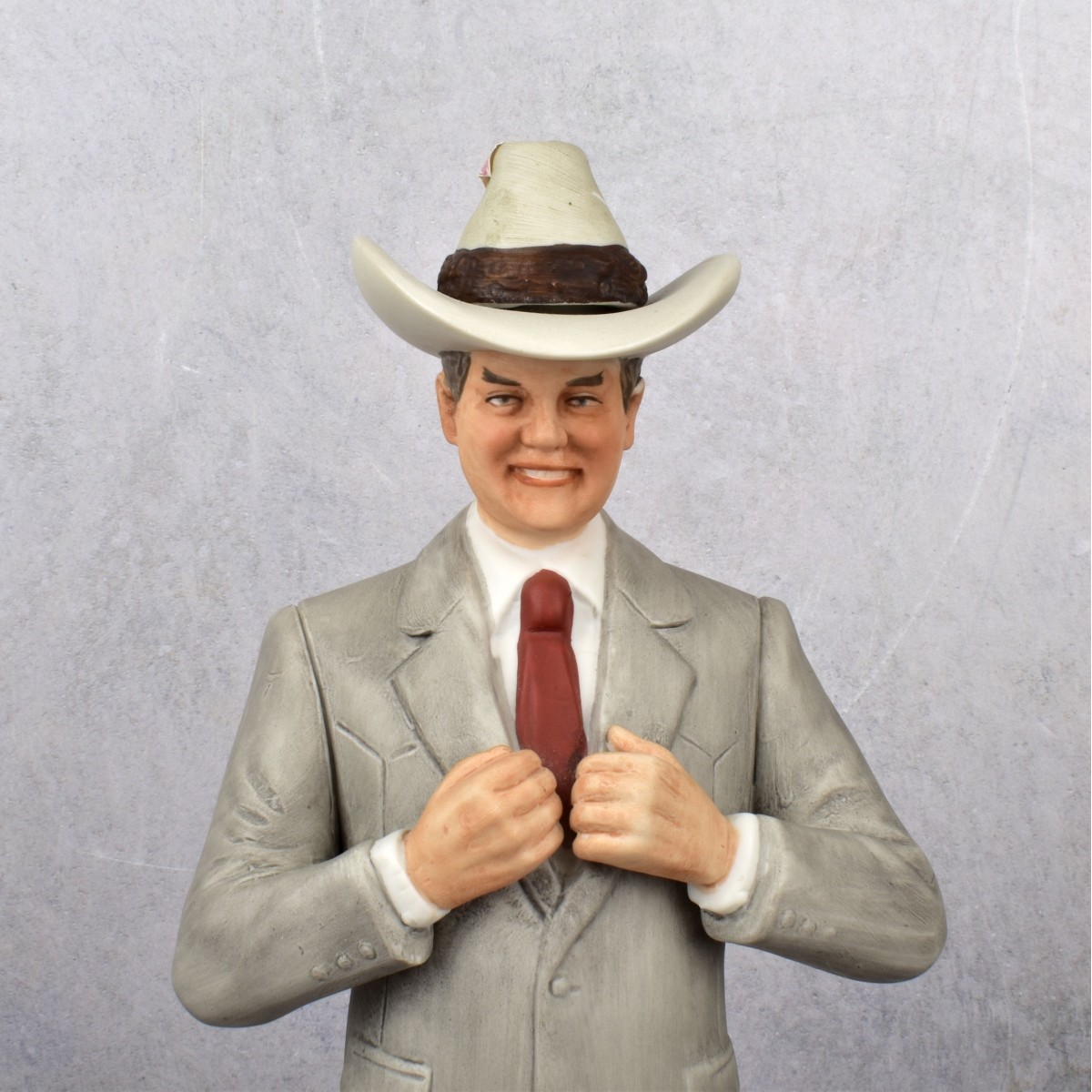 J.R. Ewing Dallas Musical Decanter