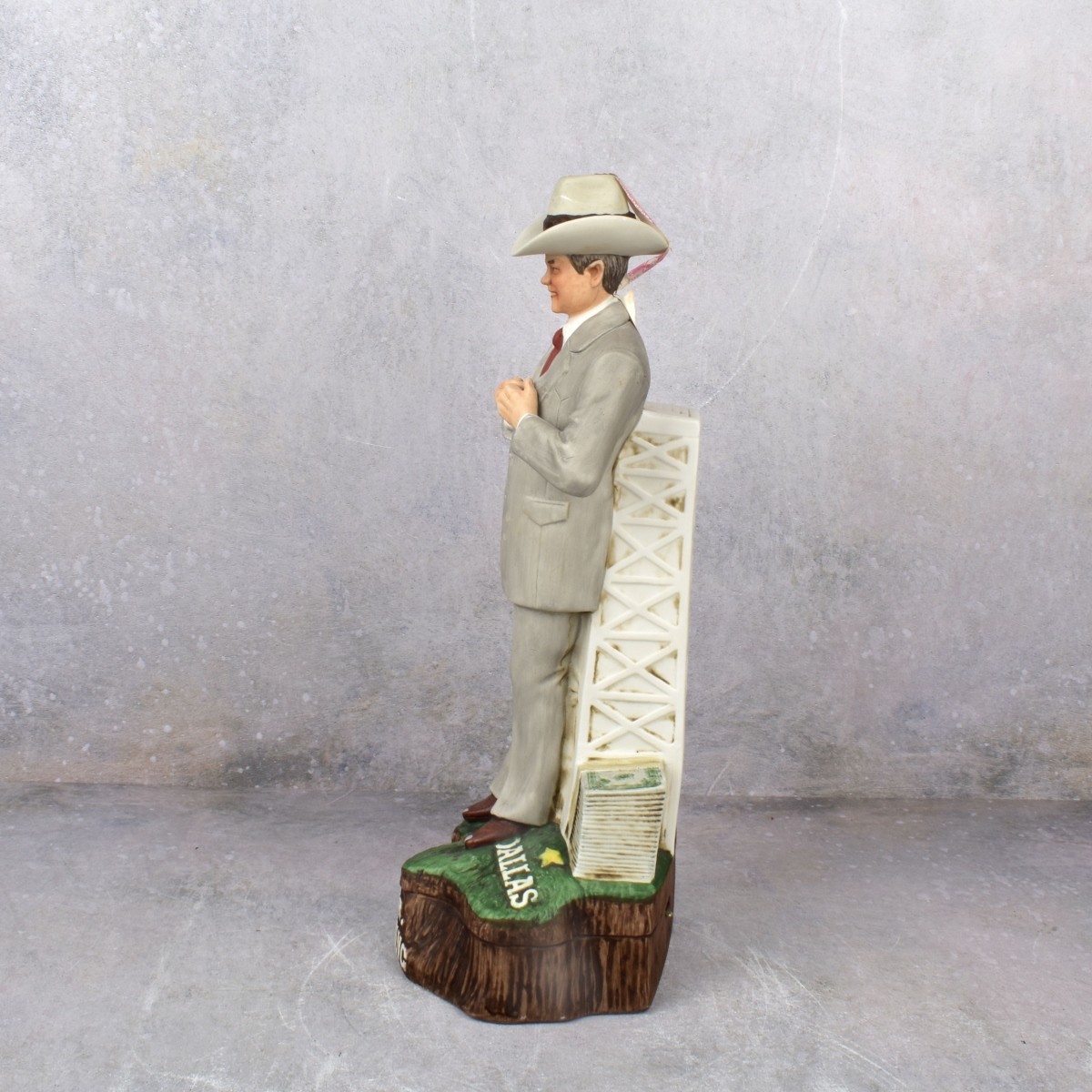 J.R. Ewing Dallas Musical Decanter