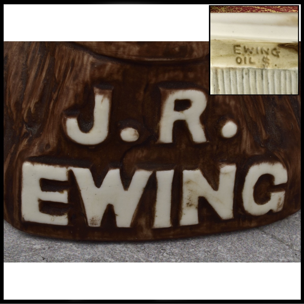 J.R. Ewing Dallas Musical Decanter