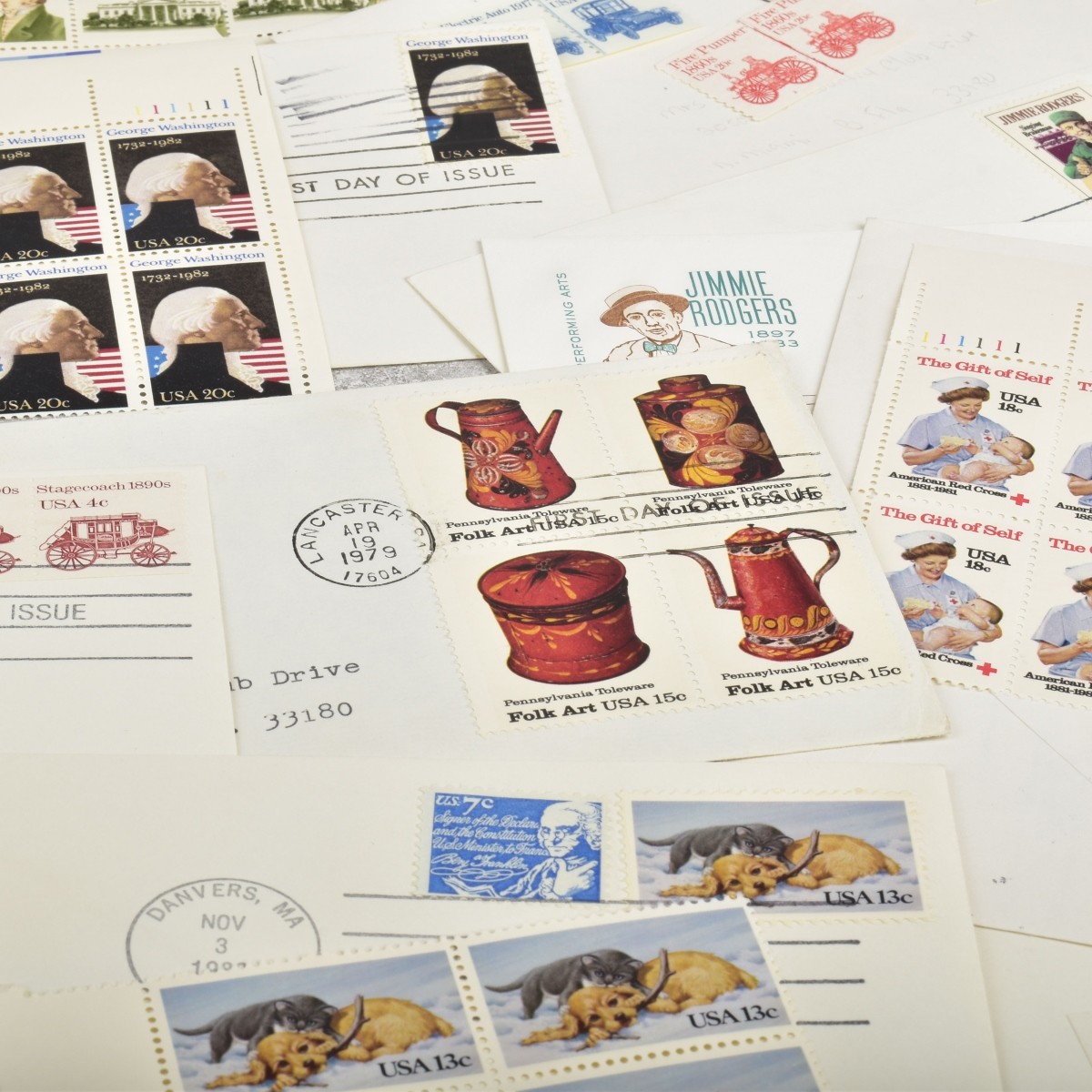 First Day Of Issue Stamps