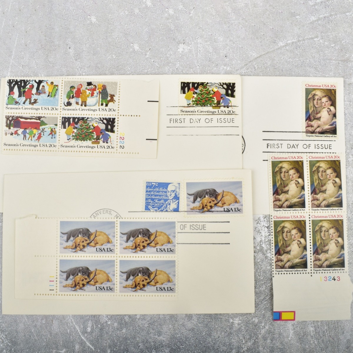 First Day Of Issue Stamps