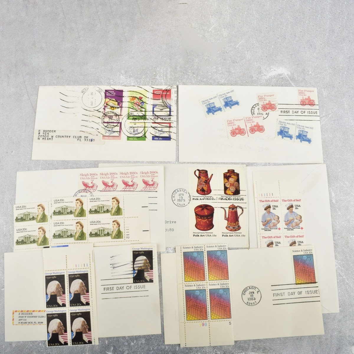 First Day Of Issue Stamps