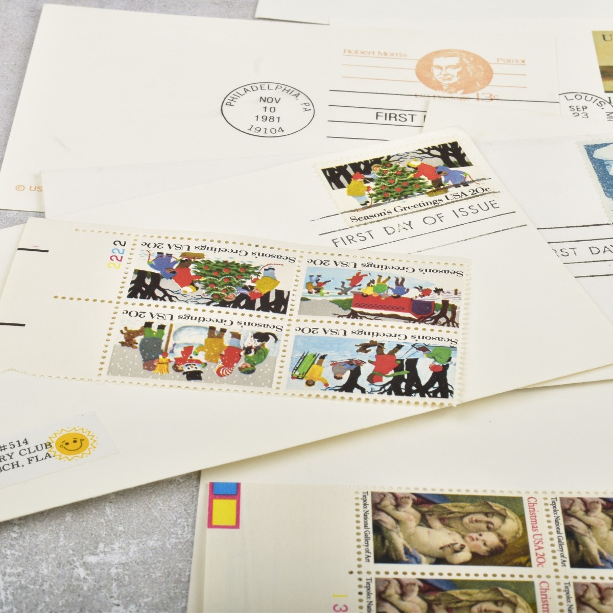 First Day Of Issue Stamps