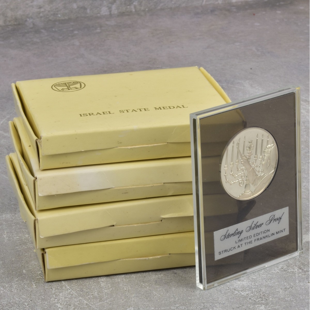 Judaica Commentative Medals