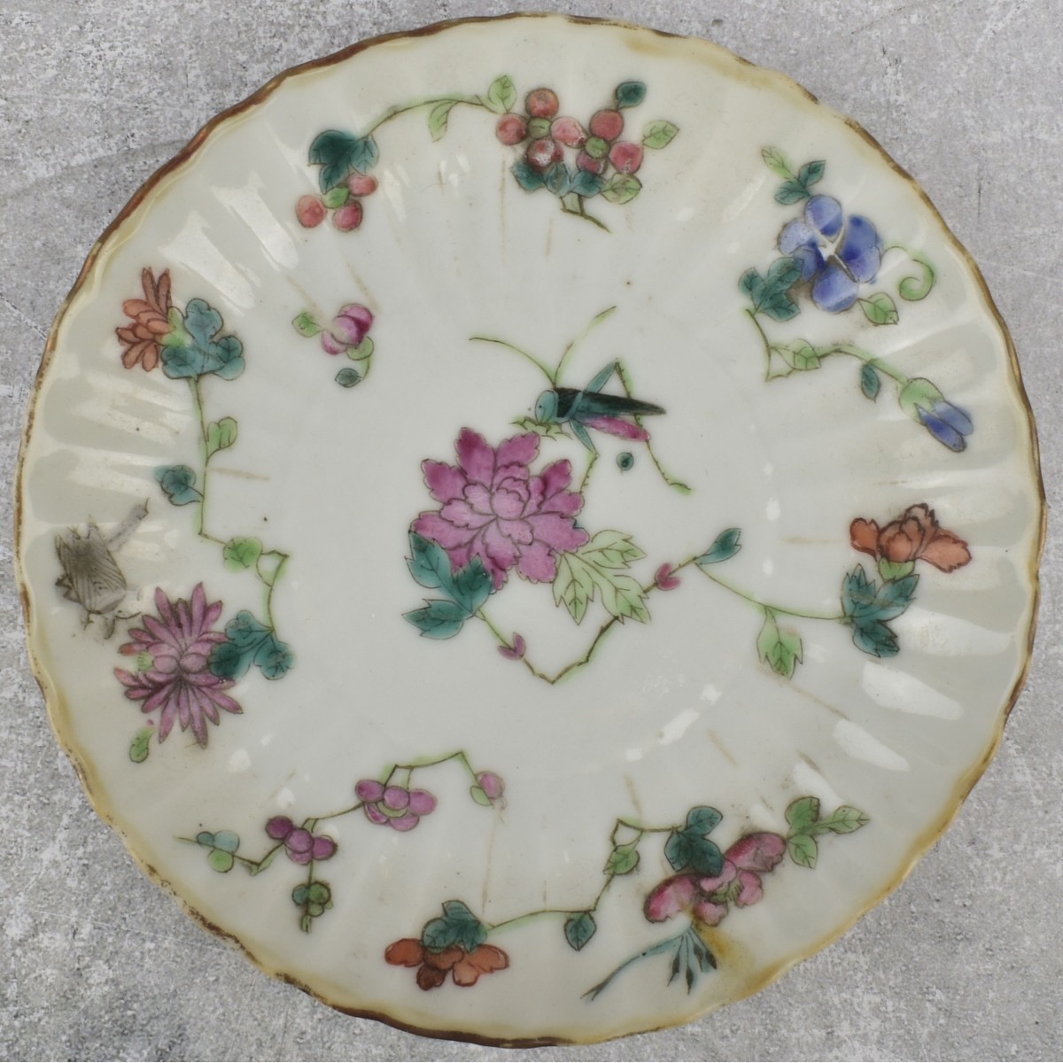 Antique Chinese Famille Rose Small Plates