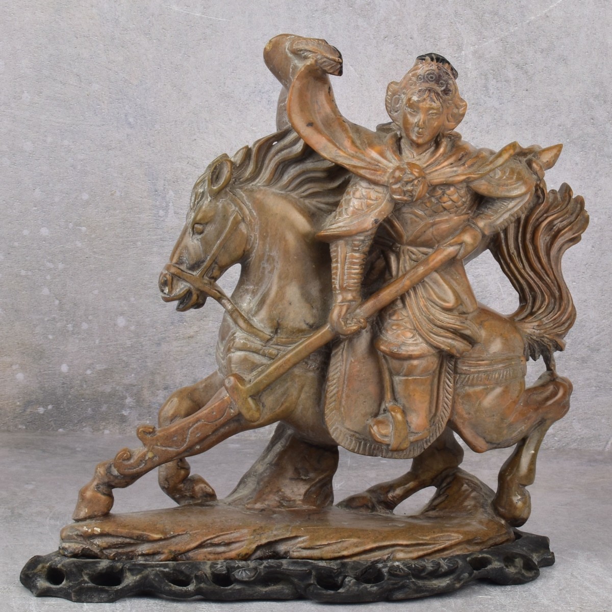 Chinese Carved Hardstone Figurines