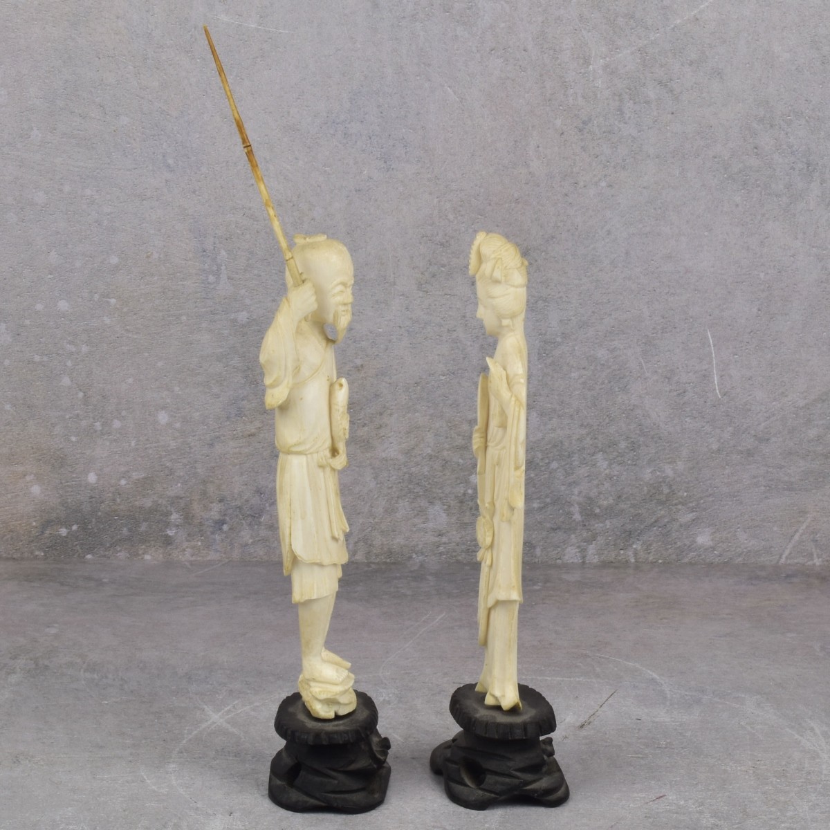 Carved Chinese Figures