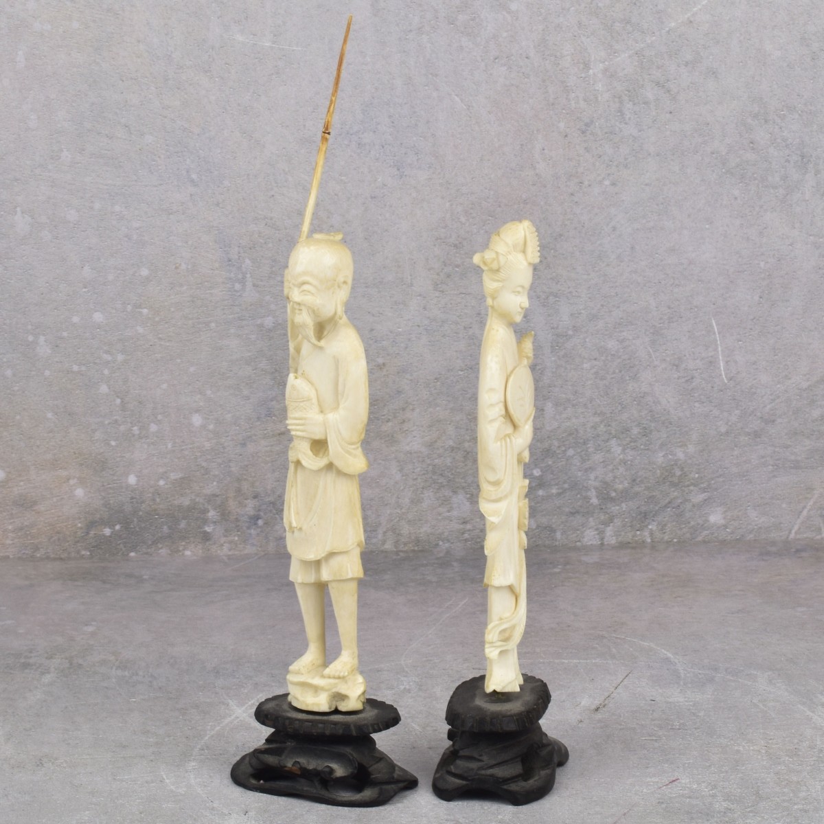 Carved Chinese Figures
