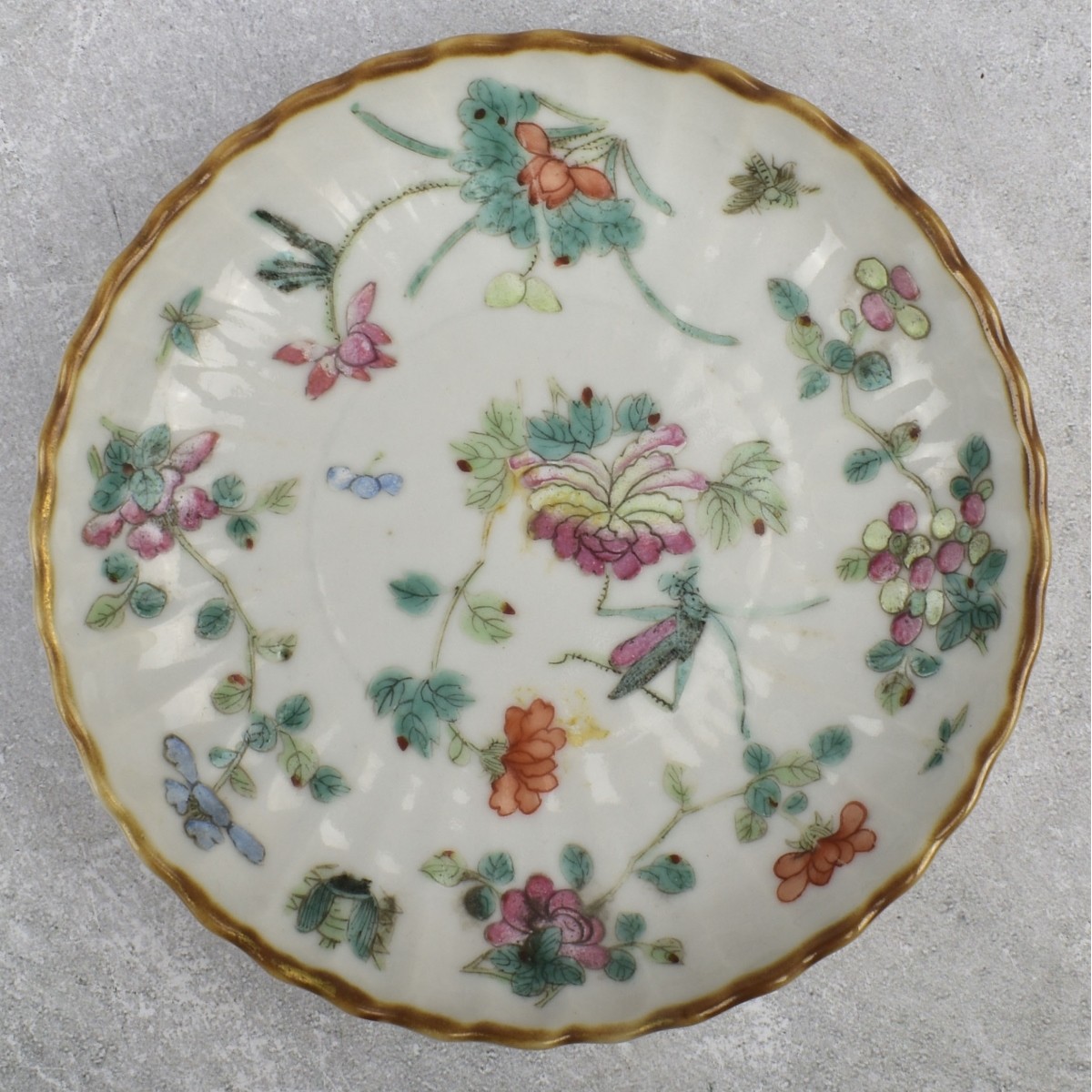 Antique Chinese Famille Rose Pieces