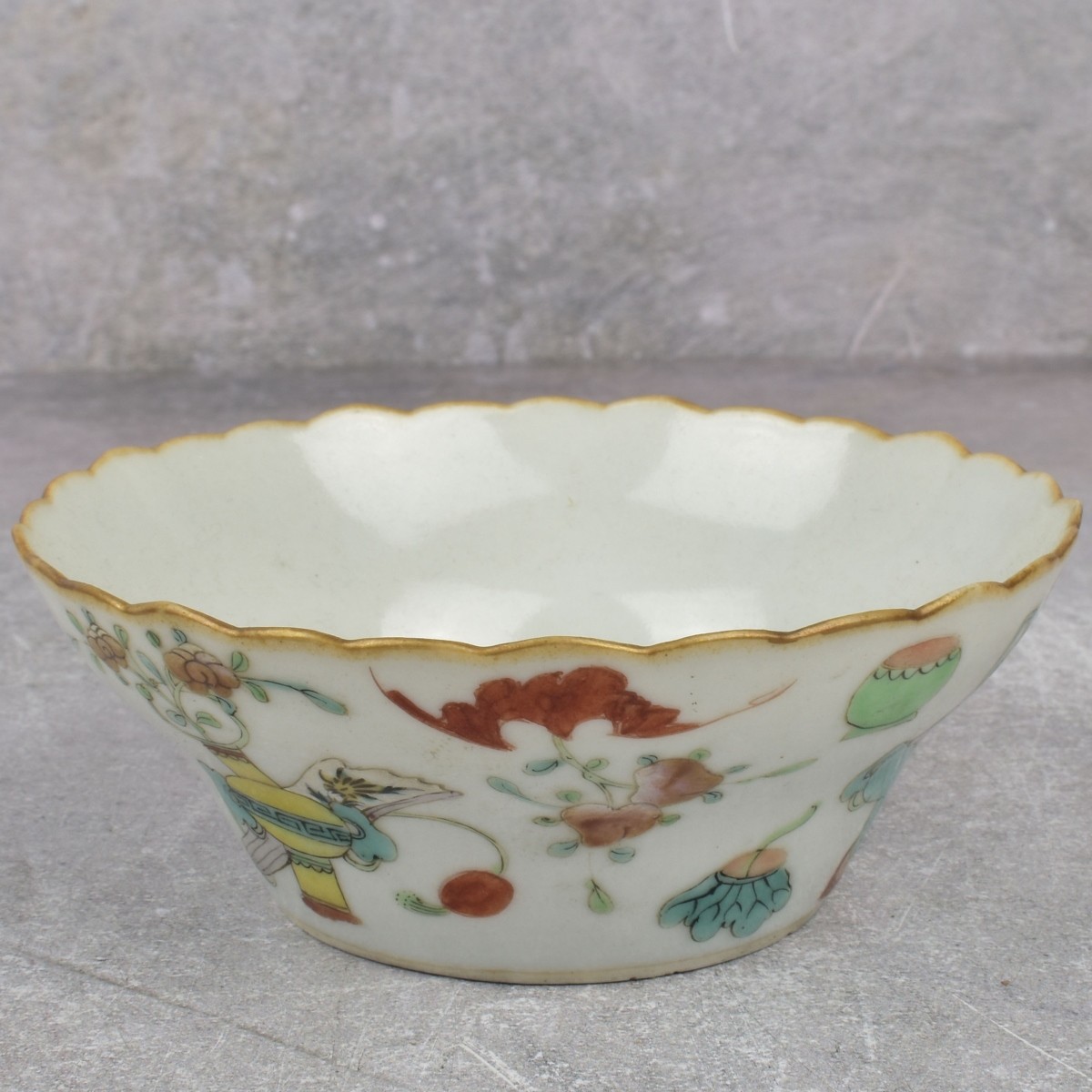 Antique Chinese Famille Rose Pieces