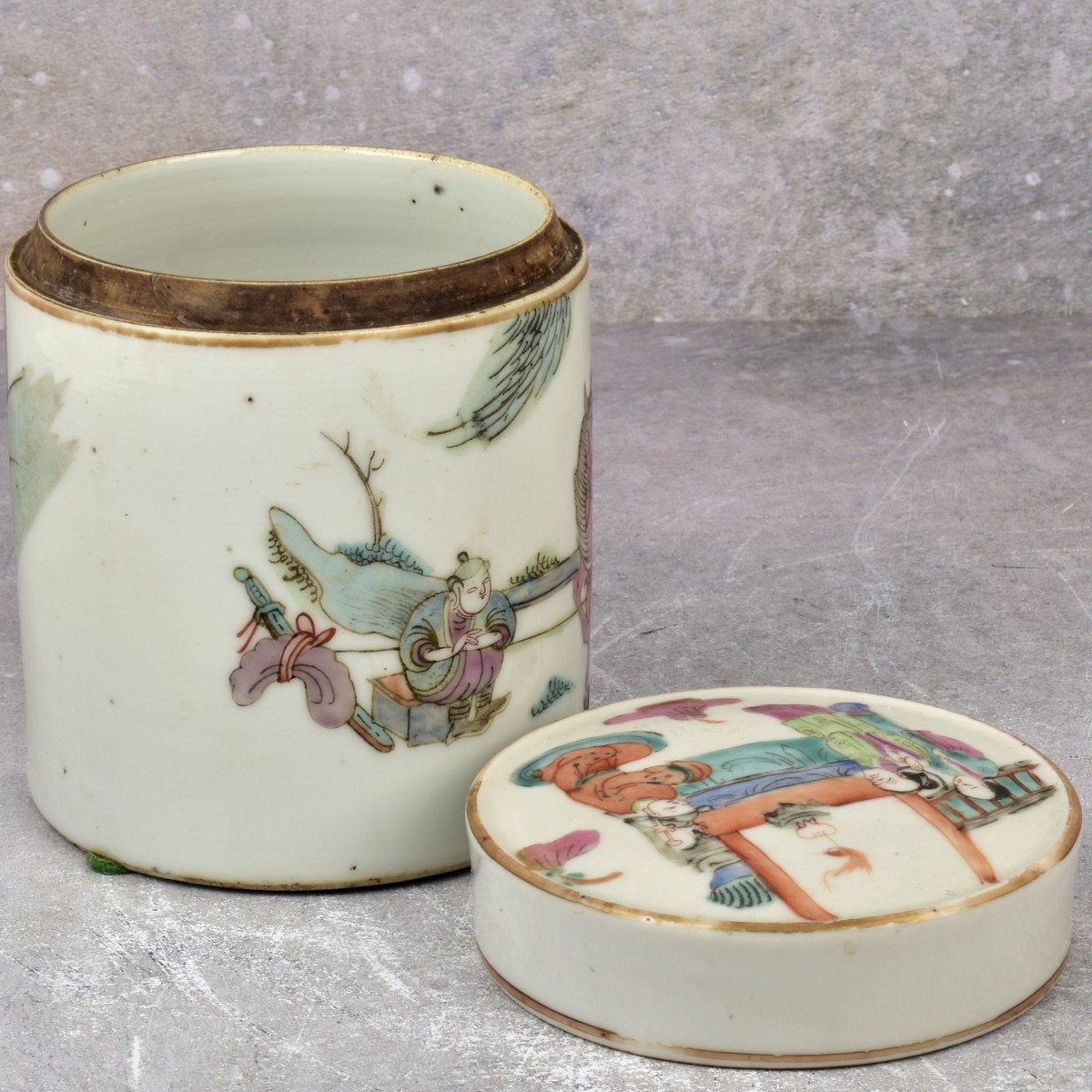 Chinese Famille Rose Porcelain Jars