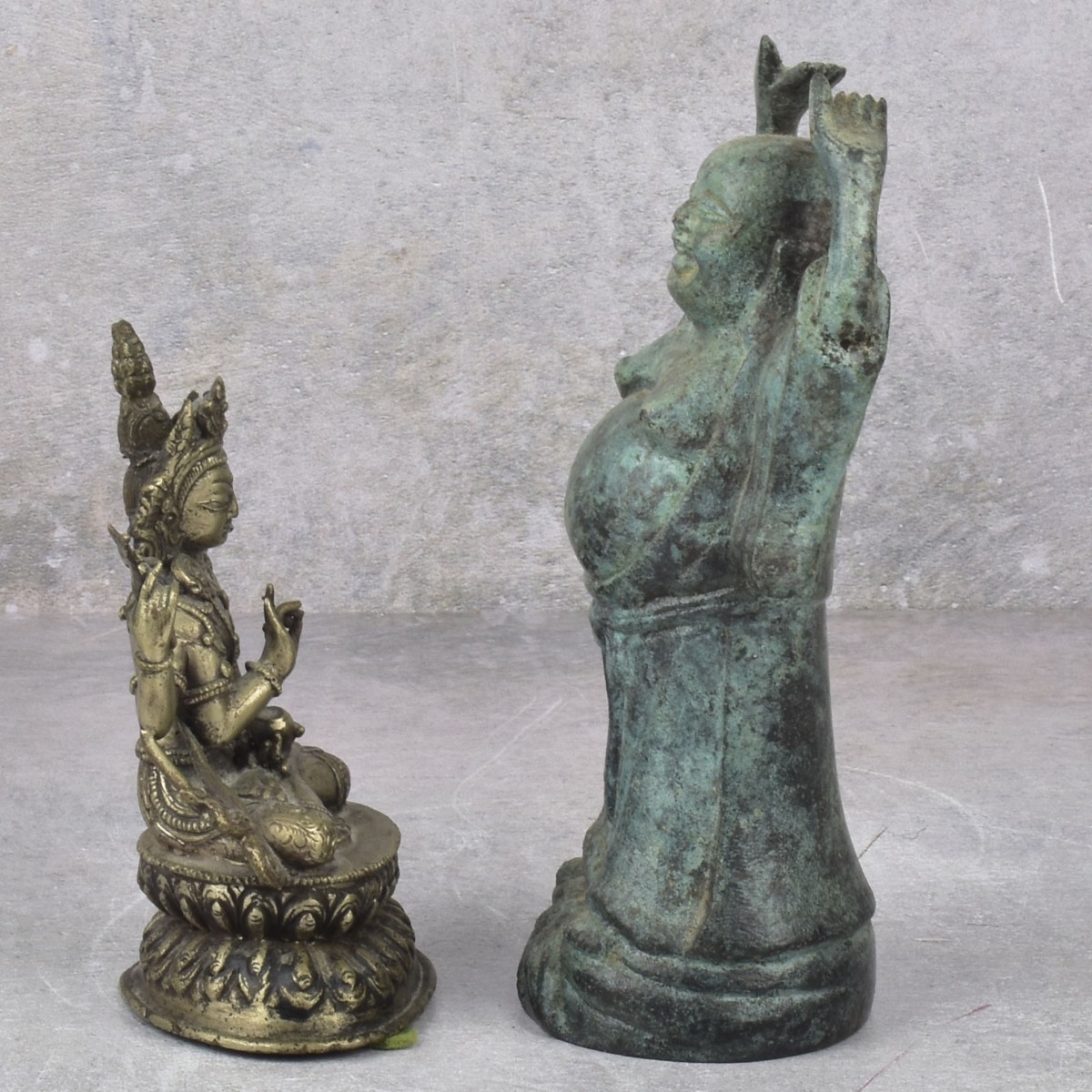 Bronze Asian Figures